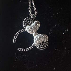Disney Minnie Mouse Ear Headband Necklace by Rebecca Hook